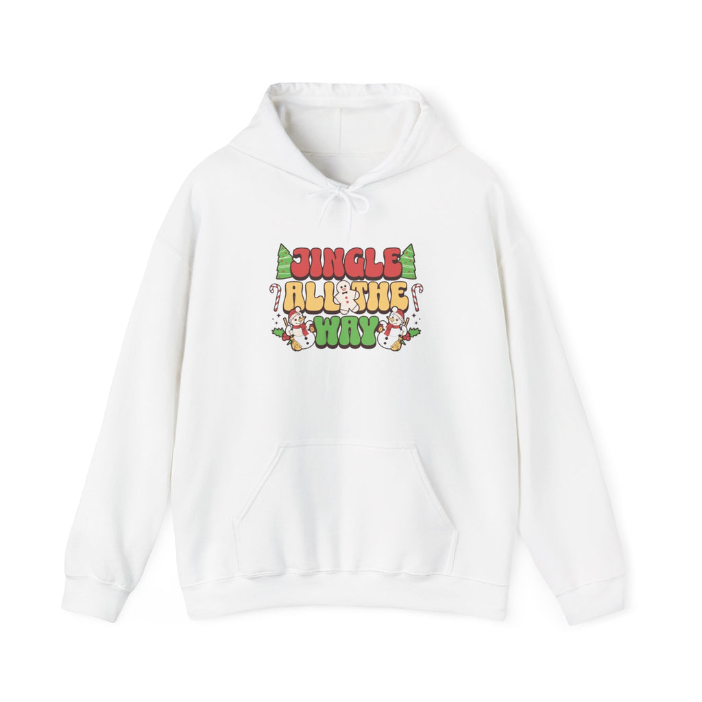 "JINGLE ALL THE WAY" Christmas hoodie