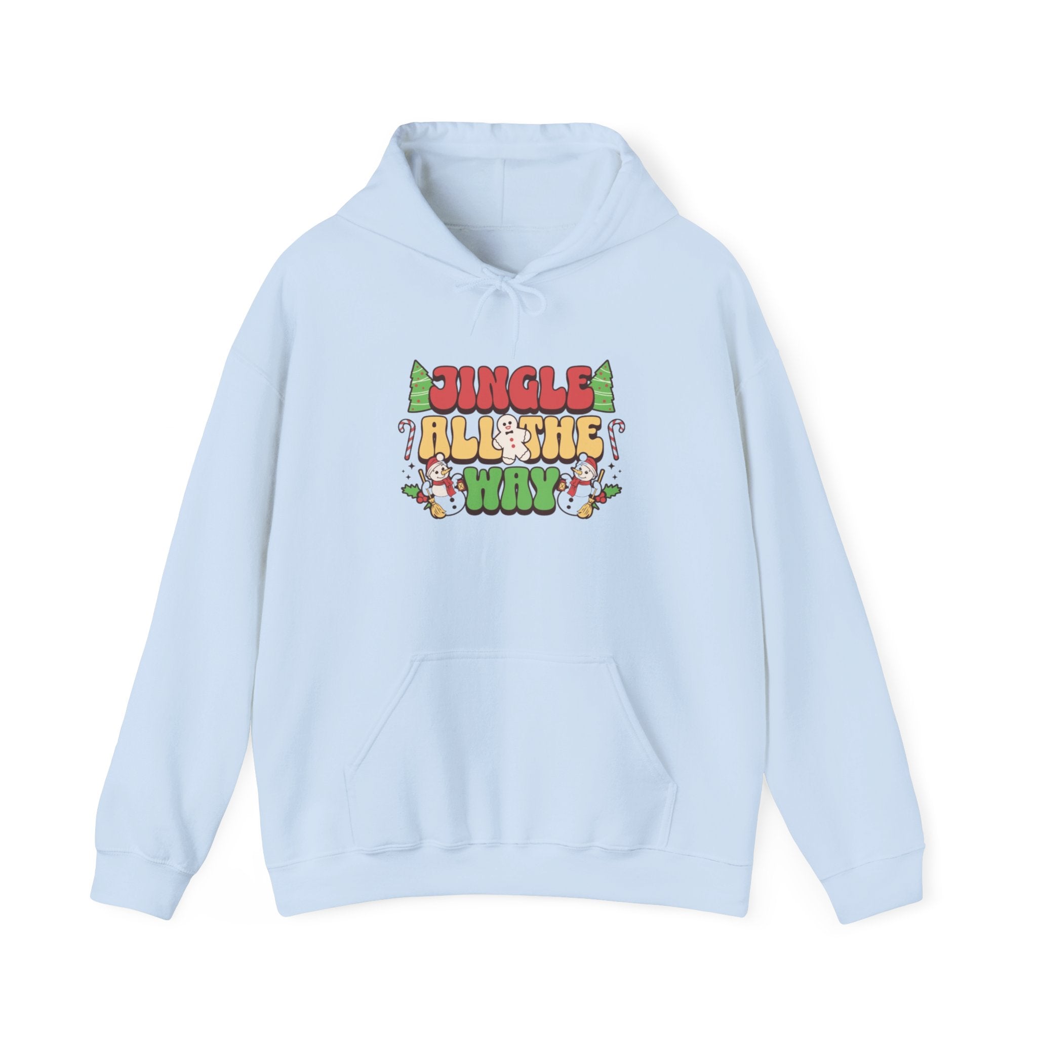 "JINGLE ALL THE WAY" Christmas hoodie